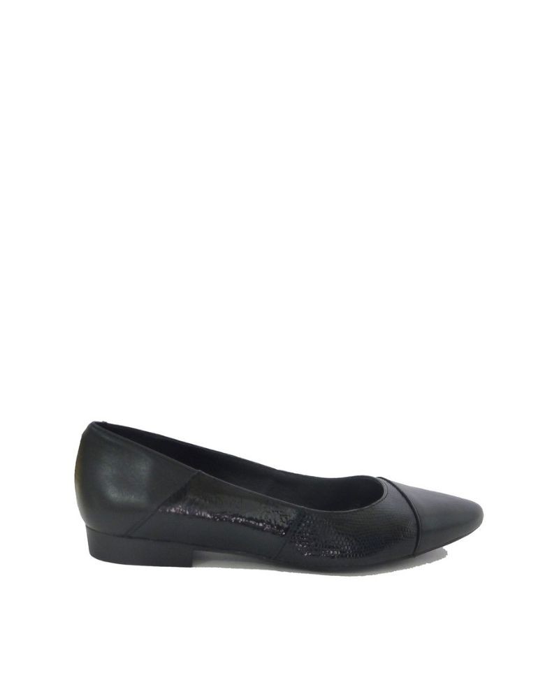 RKS Sapatos Ballerina Mulher Preto 138646