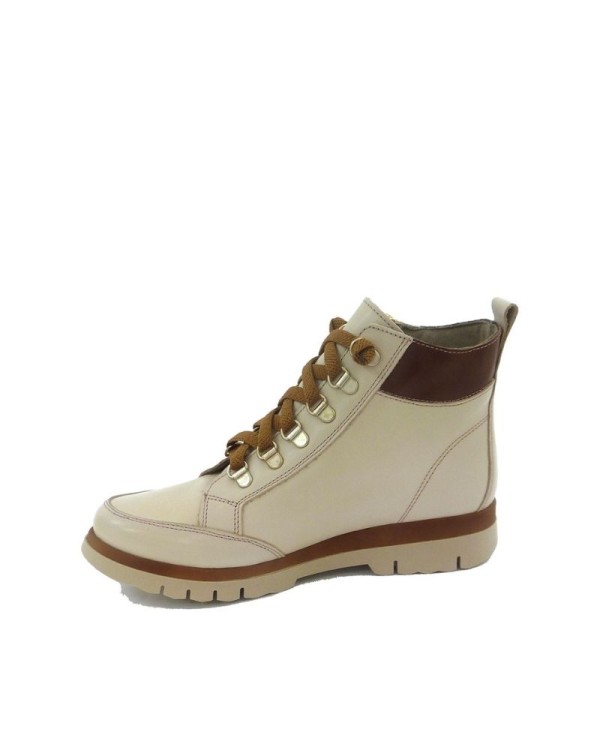 RKS Botines Mujer Beige 652116