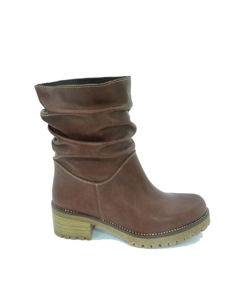 Botas RKS castanhas para mulher