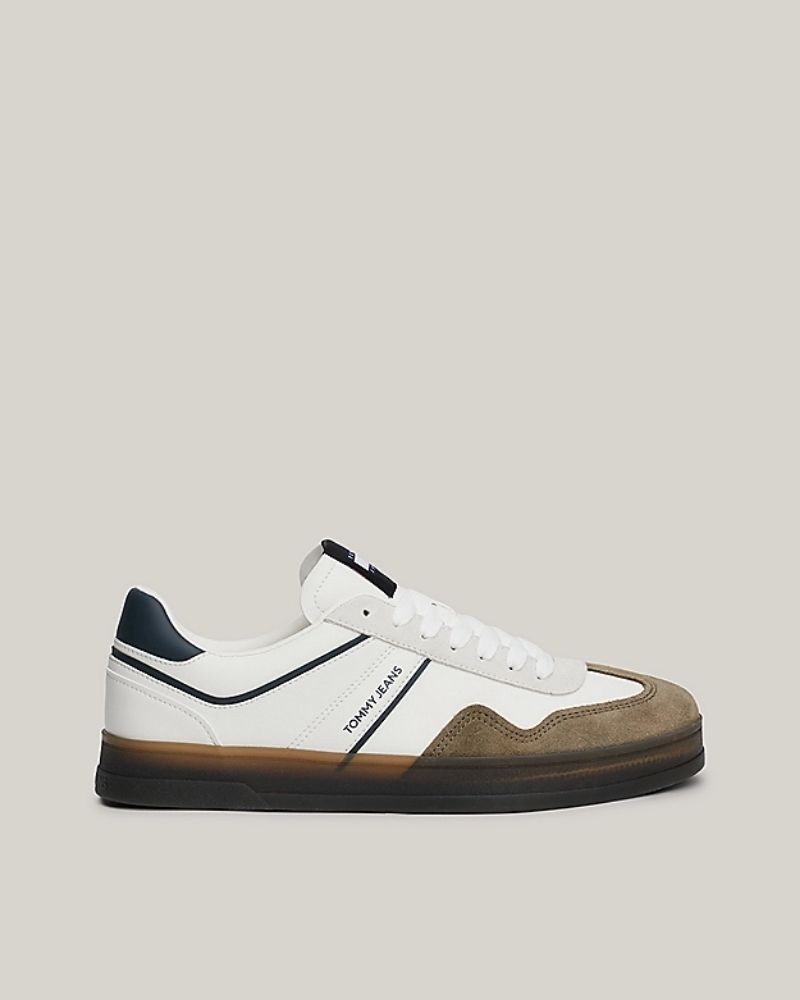 TOMMY HILFIGER Ténis Baixo Homem Branco EM0EM01462