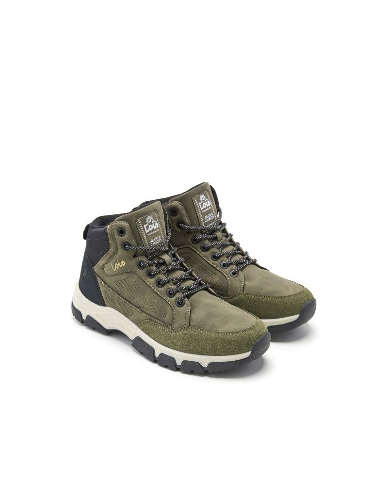 LOIS Botines Hombre Verde 64391
