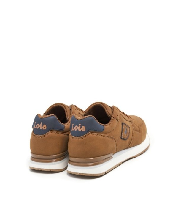LOIS Zapatillas Bajas Hombre Marrón 64400