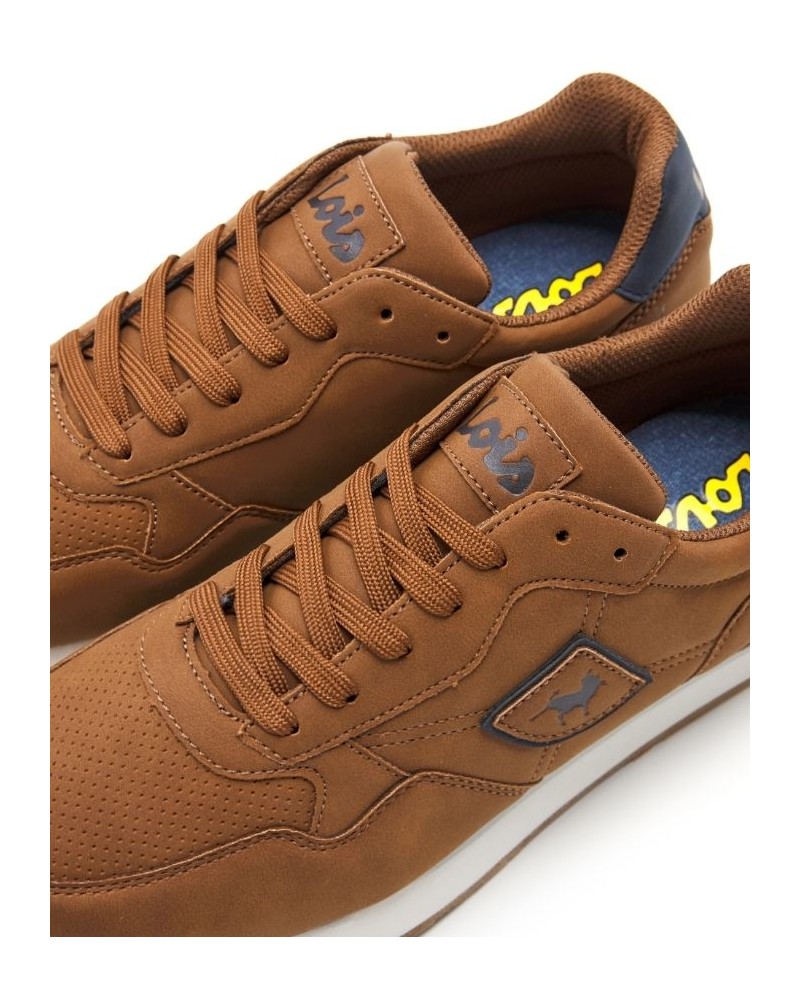 LOIS Zapatillas Bajas Hombre Marrón 64400
