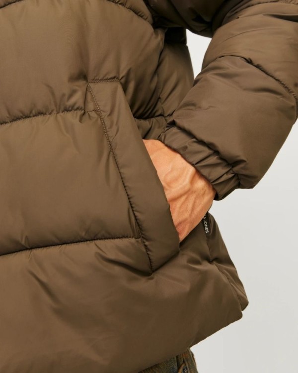 JACK AND JONES Casacos Manga comprida Homem Castanho 12256859 MOON