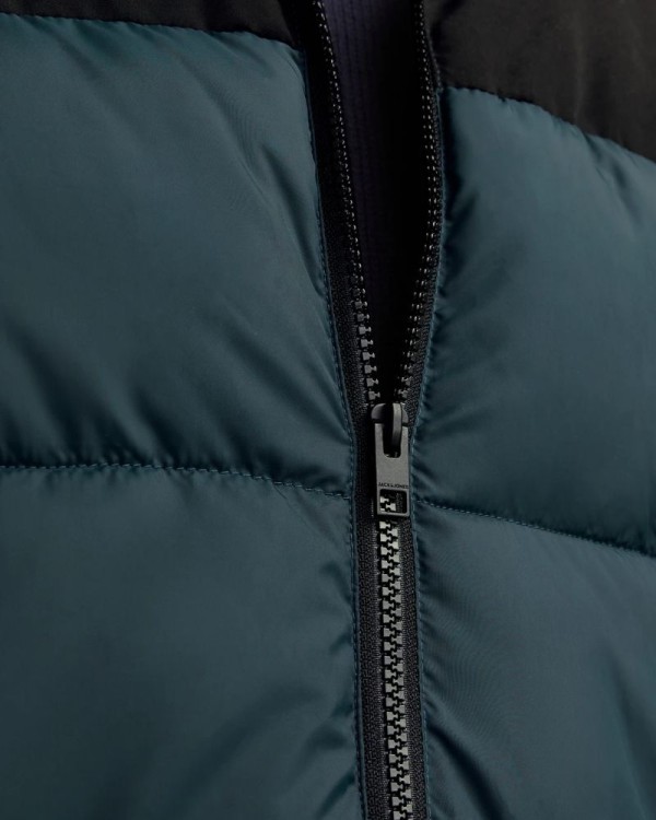 JACK AND JONES Casacos Manga curta Homem Verde 12256860 MOON