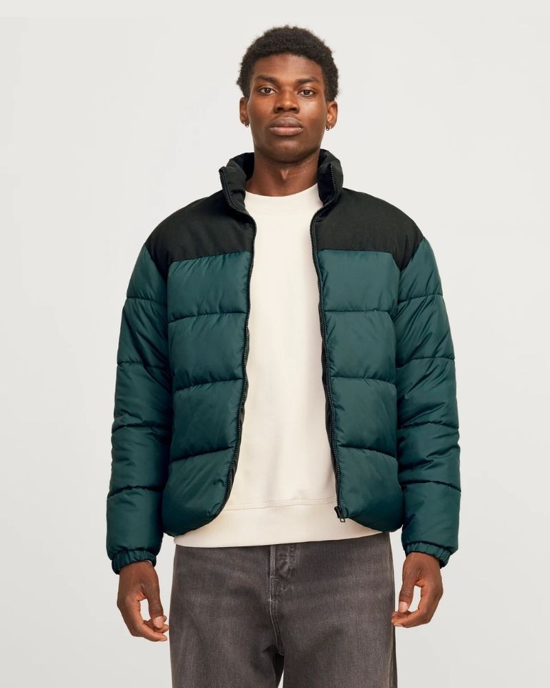 JACK AND JONES Casacos Manga comprida Homem Verde 12256859 MOON