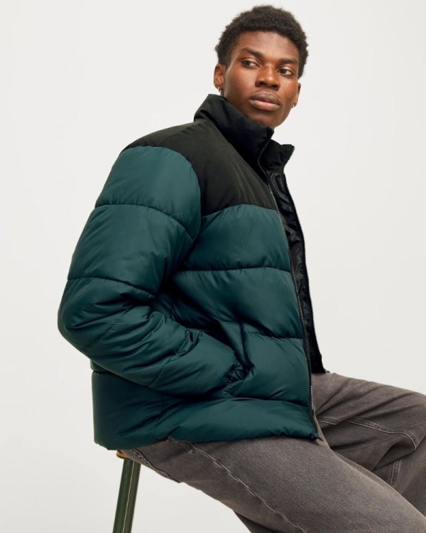 JACK AND JONES Casacos Manga comprida Homem Verde 12256859 MOON