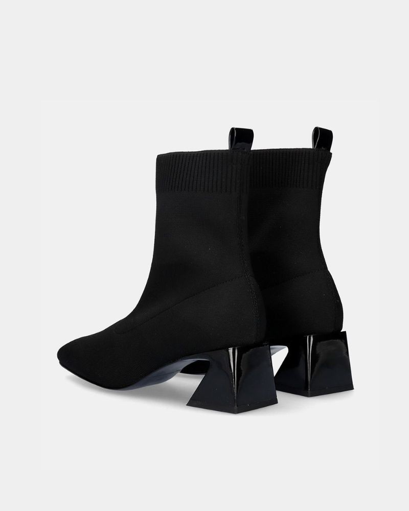 EXE Botines Mujer Negro ROMA 540
