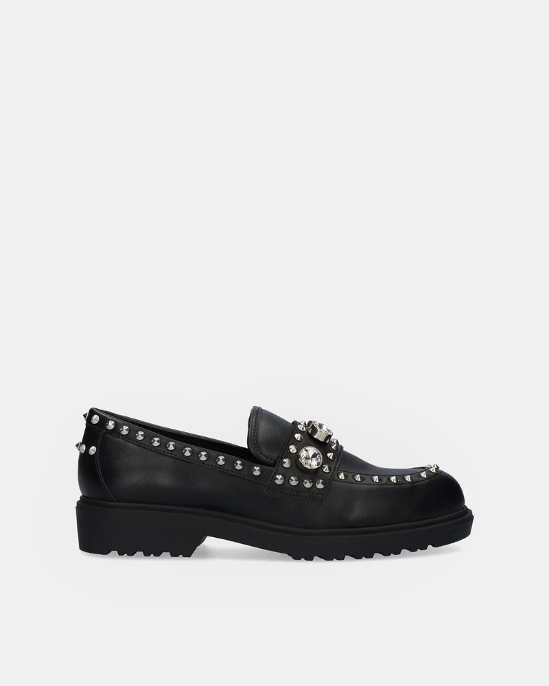 EXE Zapatos Mocasines Mujer Negro SALINA 610