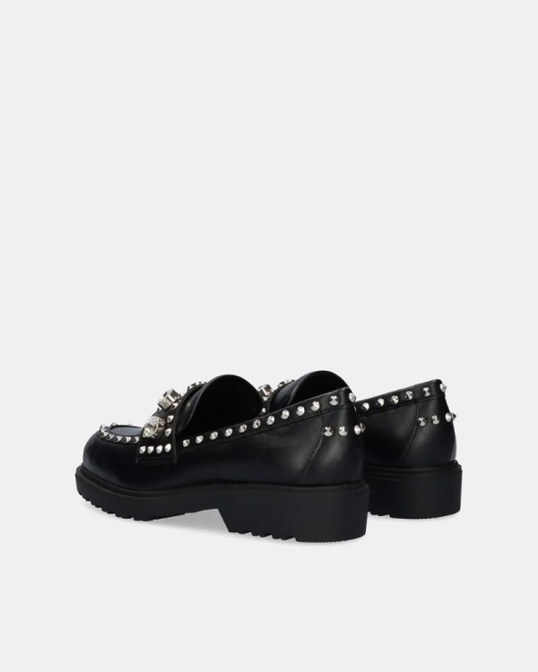 EXE Sapatos Mocassins Mulher Preto SALINA 610