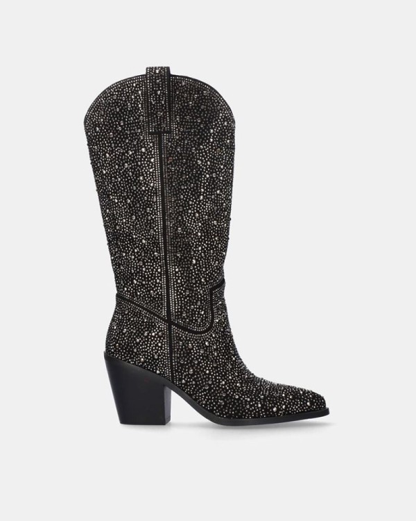 Botas de camo Exe para mulher pretas