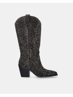 Botas de camo Exe para mulher pretas