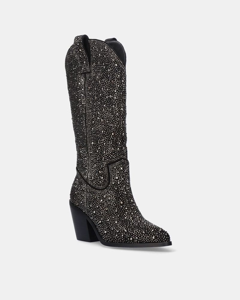 Botas camperas Exe para mujer negras