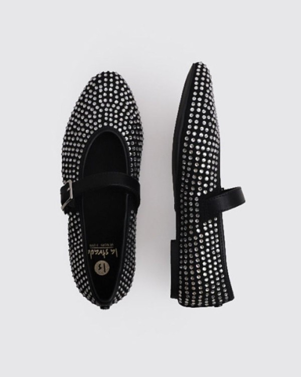 LA STRADA Zapatos Bailarinas Mujer Negro 2300416