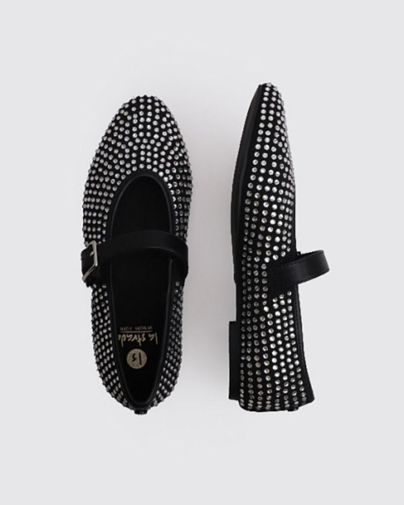 LA STRADA Zapatos Bailarinas Mujer Negro 2300416