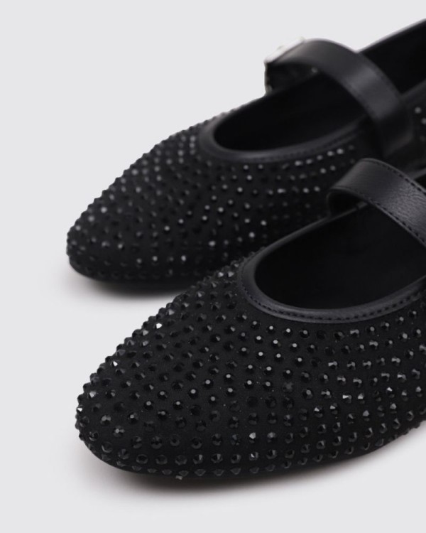 LA STRADA Sapatos Ballerinas Mulher Preto 2300416