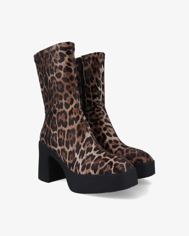 NOA HARMON Botines Mujer Animal Print 9740