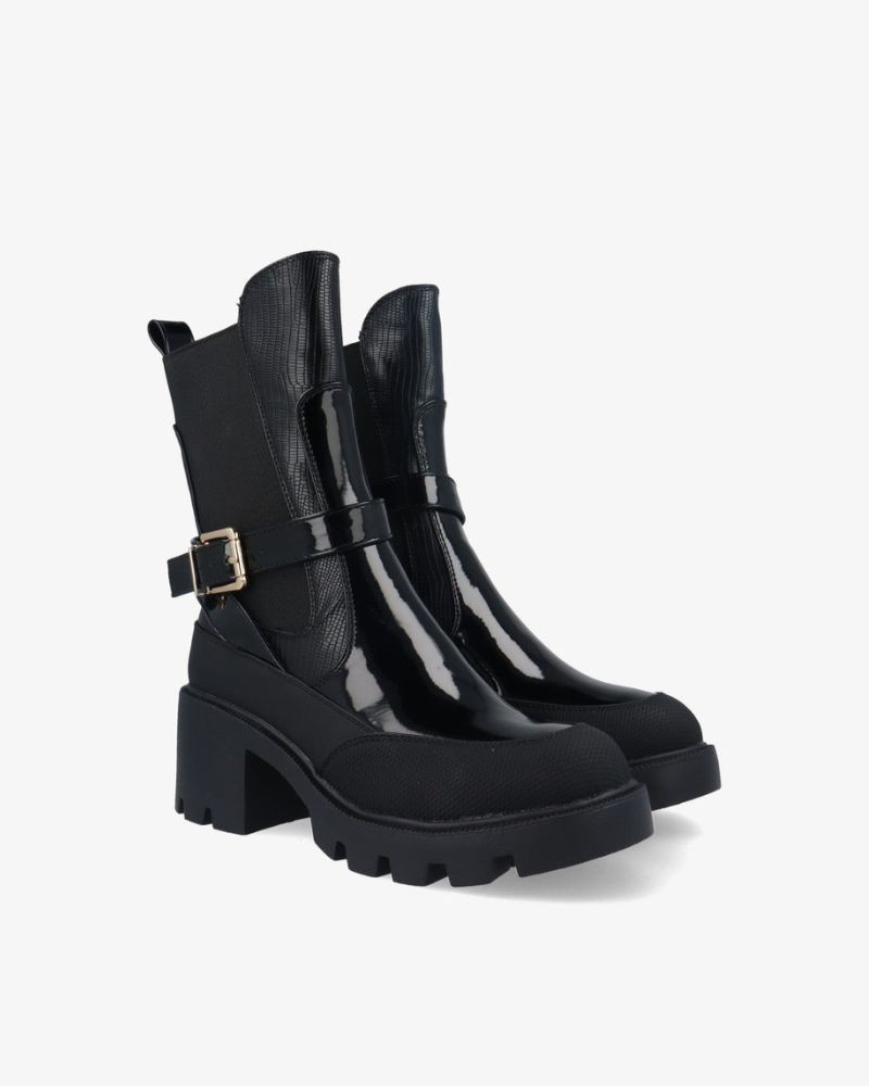 NOA HARMON Botines Mujer Negro 9800