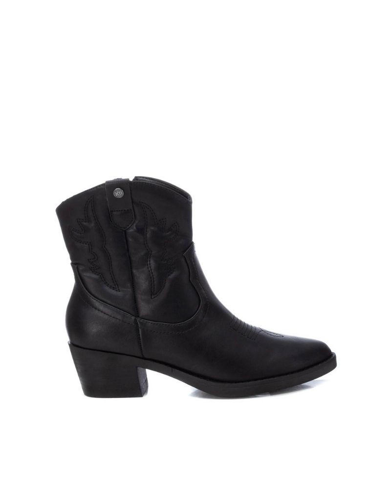 XTI Botines Cowboy Mujer Negro 143118