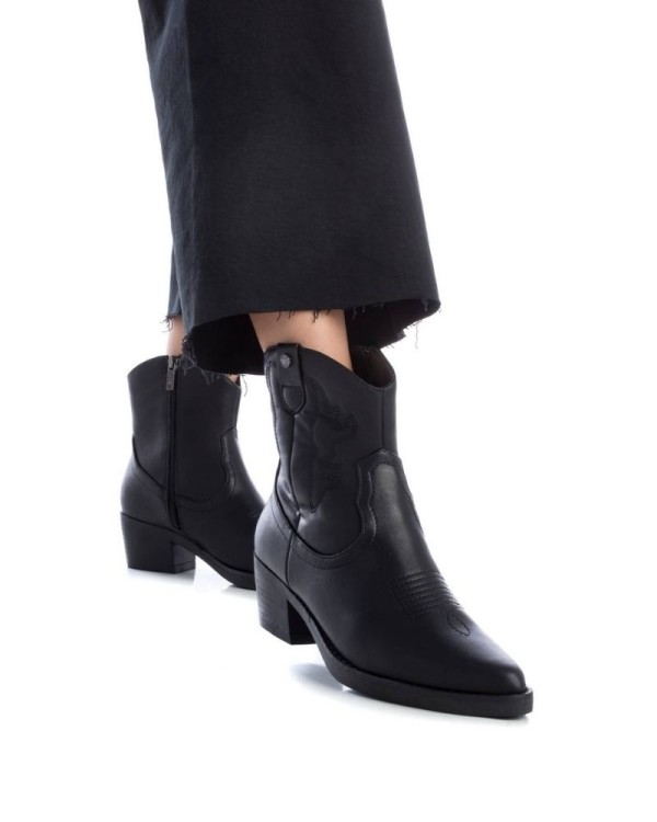 XTI Botines Cowboy Mujer Negro 143118