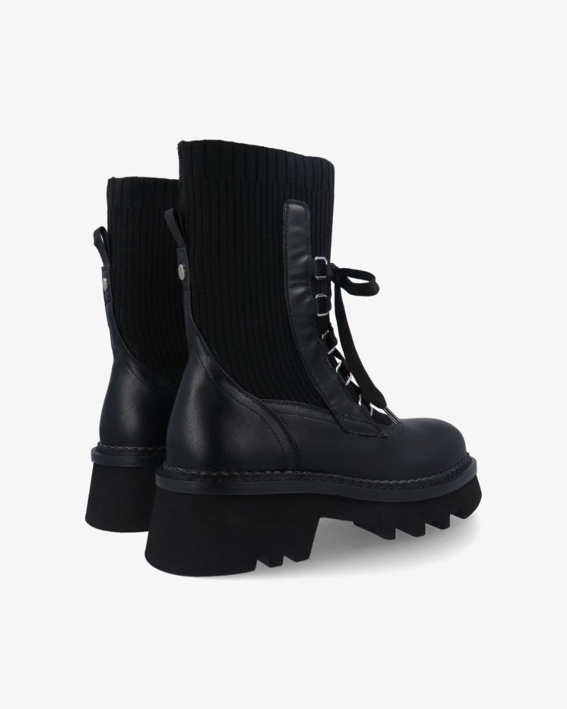 NOA HARMON Botas Militares Mulher Preto 9790