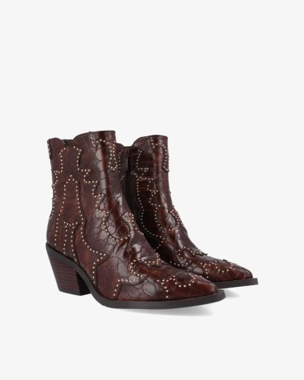 NOA HARMON Botas Cowboy Mulher Marrom 9098