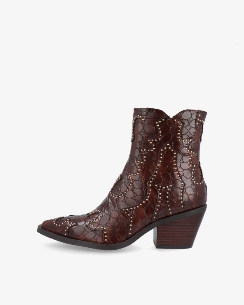 NOA HARMON Botas Cowboy Mulher Marrom 9098