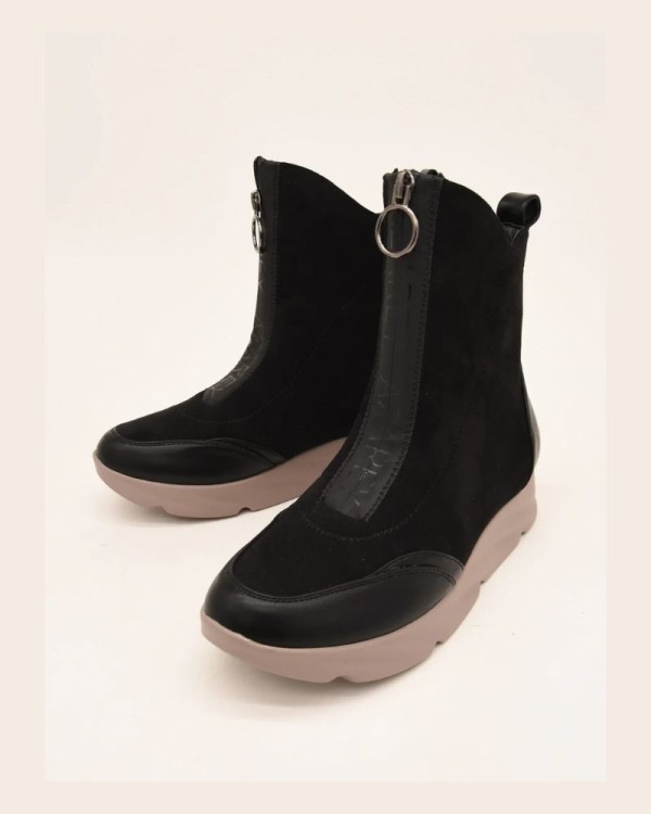 Azarey Botines Mujer Negro 494H863