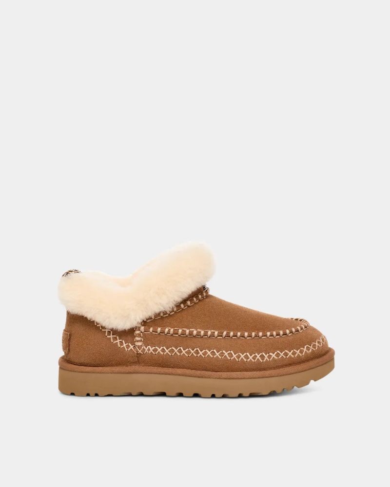 Botas de Peleiro Australianas Mulher UGG Castanho 1158224 CLASSIC ULTRA MINI ALPINE