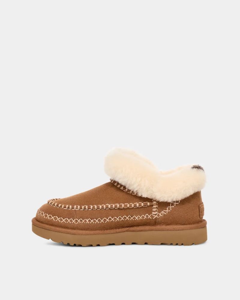 Botas de Peleiro Australianas Mulher UGG Castanho 1158224 CLASSIC ULTRA MINI ALPINE