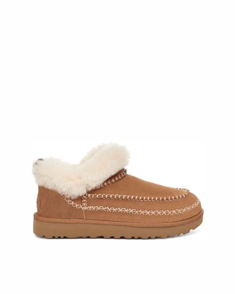 Botas de Peleiro Australianas Mulher UGG Castanho 1158224 CLASSIC ULTRA MINI ALPINE