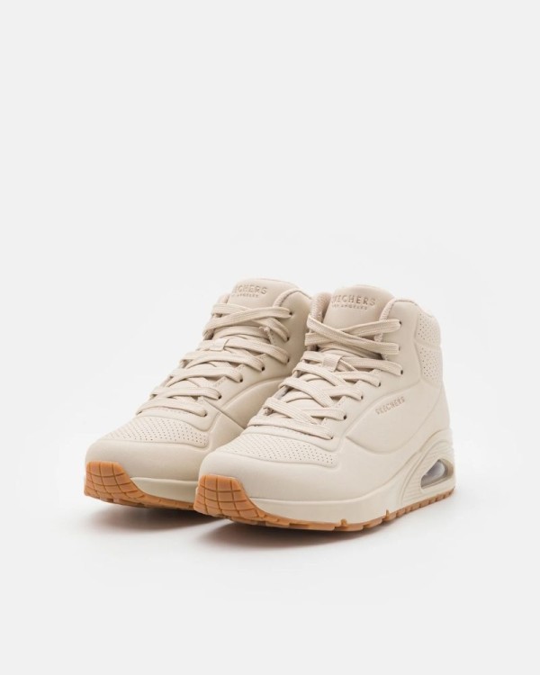 SKECHERS Botas Altas Mulher Bege 177097 UNO