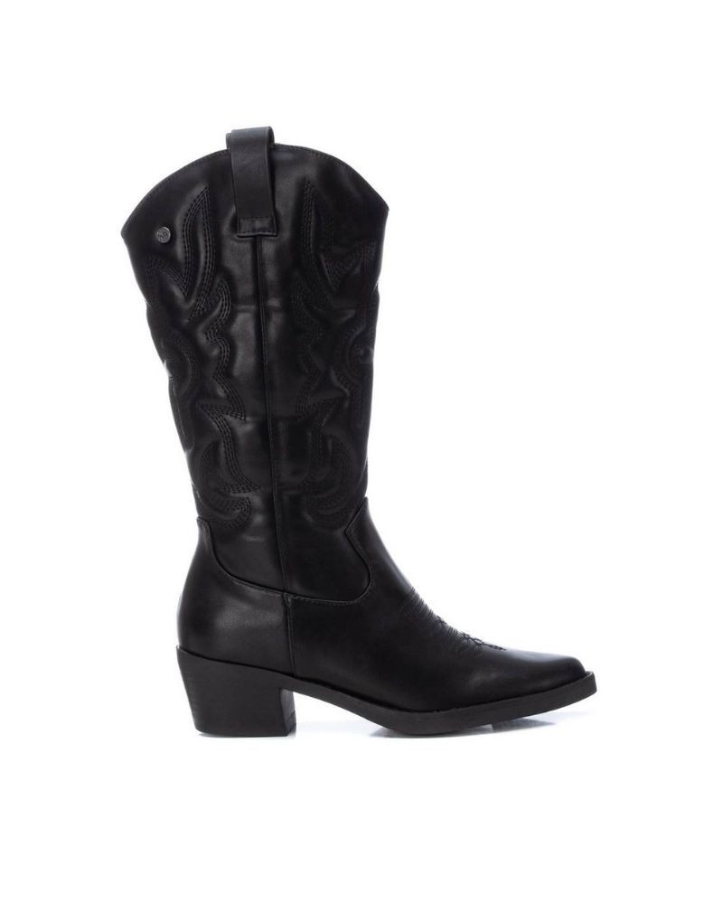 botas camperas negras para mujer para combinar.
