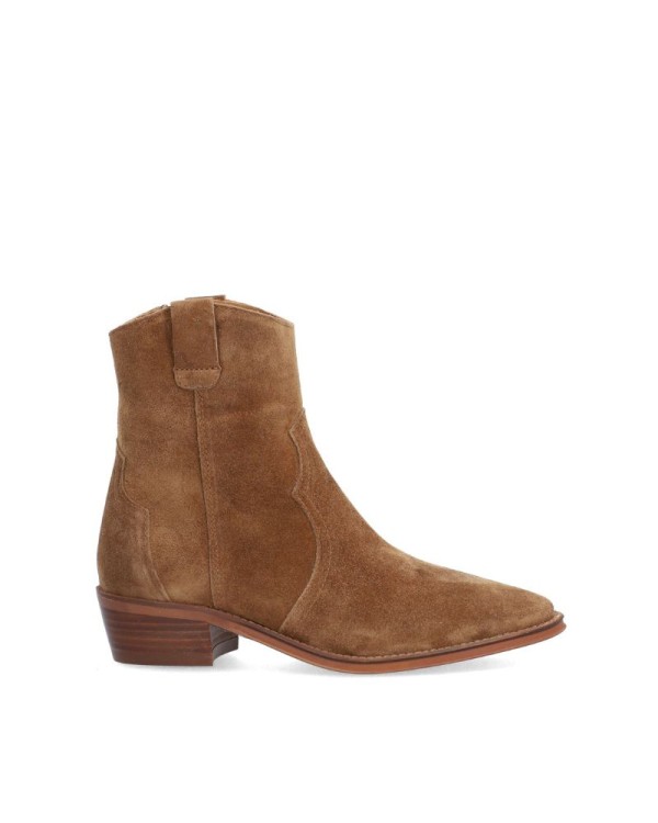 Botas Cowboy ALPE Mulher Marrom 25481101 2548 Fabricadas em Espanha.