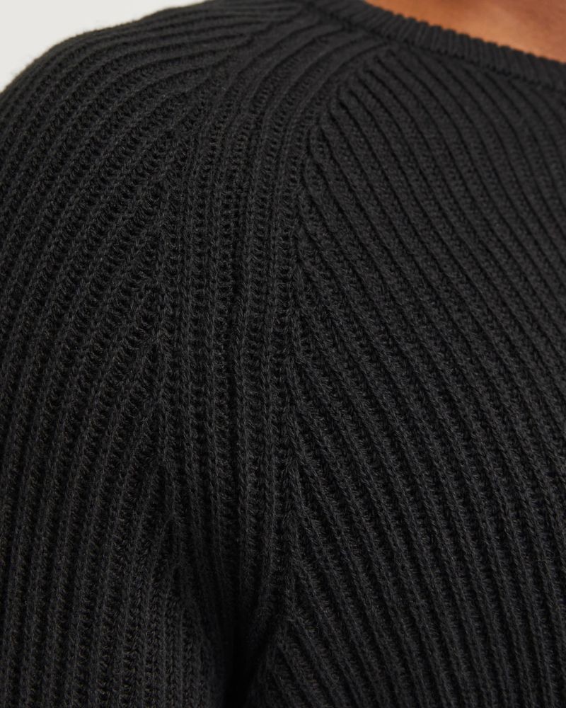 JACK AND JONES Camisola de Manga Comprida Homem Preto 12258471 PANNEL