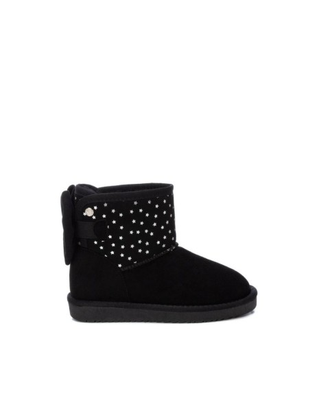 XTI Botas De pelo Infantil Negro 151022