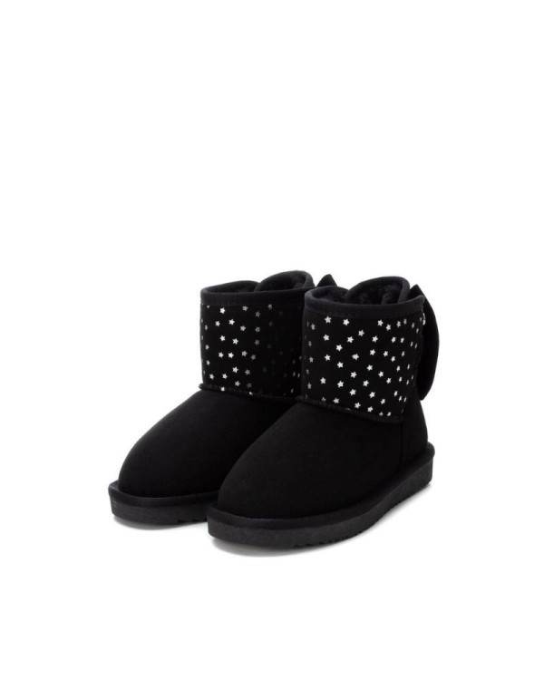 XTI Botas De pelo Infantil Negro 151022