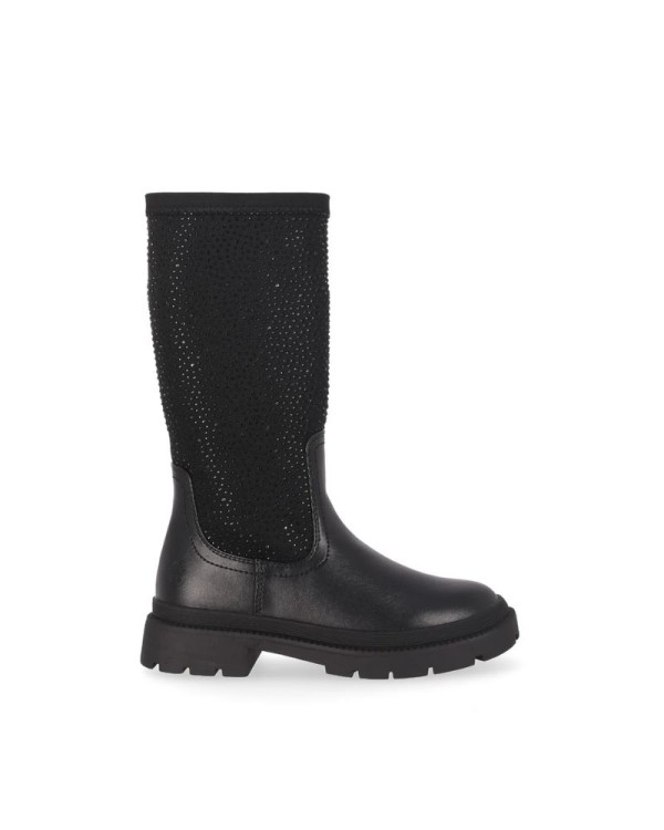 CHIKA 10 Botas Altas Infantil Negro HELENA 03