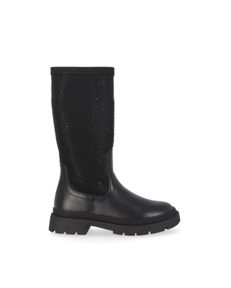 CHIKA 10 Botas Altas Infantil Preto HELENA 03
