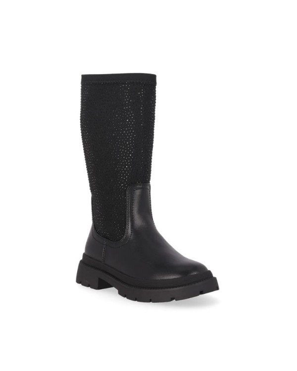 CHIKA 10 Botas Altas Infantil Preto HELENA 03