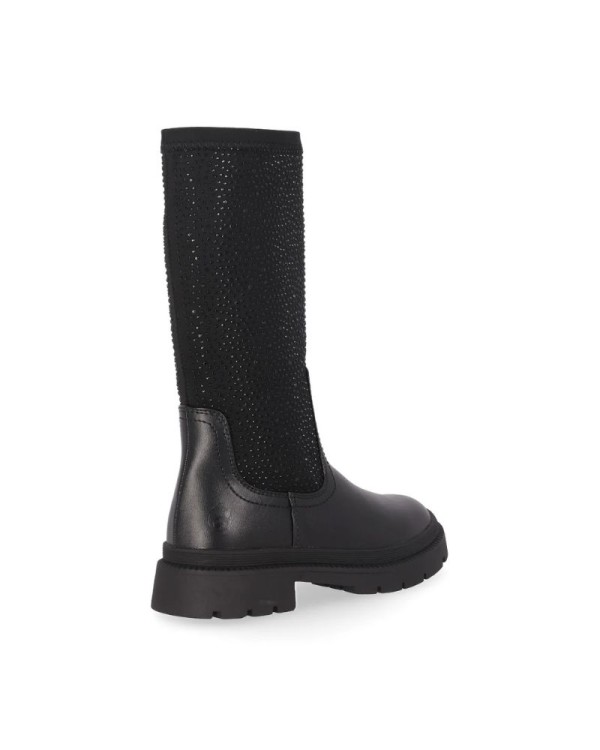 CHIKA 10 Botas Altas Infantil Preto HELENA 03