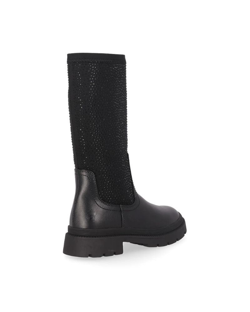 CHIKA 10 Botas Altas Infantil Negro HELENA 03