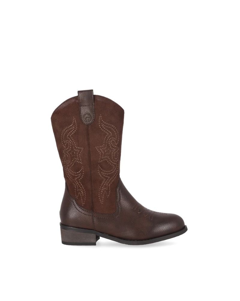 CHIKA 10 Botas Infantil Castanho LISY 21