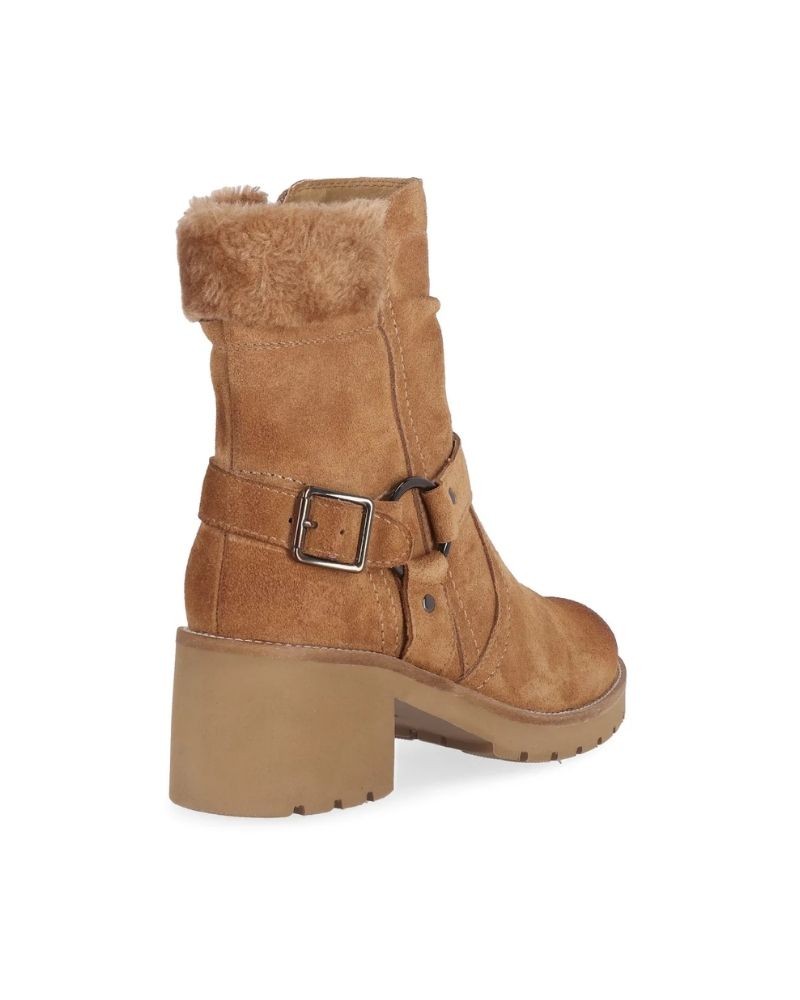 Renature Botines Mujer Marrón RE PELOTE 02