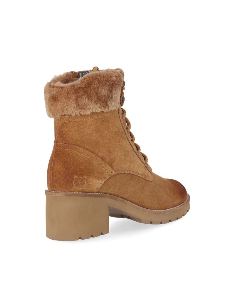 Renature Botas Militares Mulher Marrom RE PELOTE 01