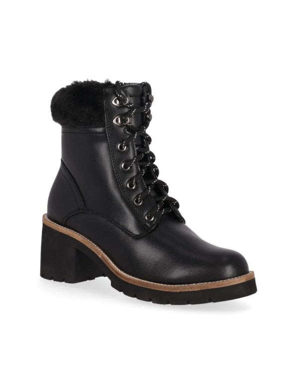 Renature Botas Militares Mulher Preto RE PELOTE 01