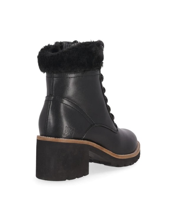 Renature Botas Militares Mulher Preto RE PELOTE 01