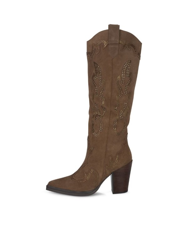  Botas Altas Cowboy Mujer ALMA EN PENA Marrón I240563