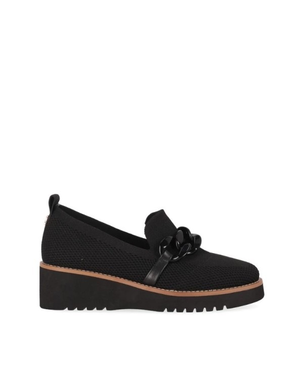 Renature Zapatos Mocasines Mujer Negro RE CASTANO 04
