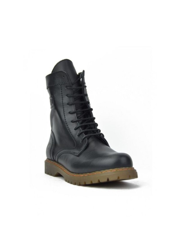 CORONEL TAPIOCCA Botines Militares Mujer Negro C205 11